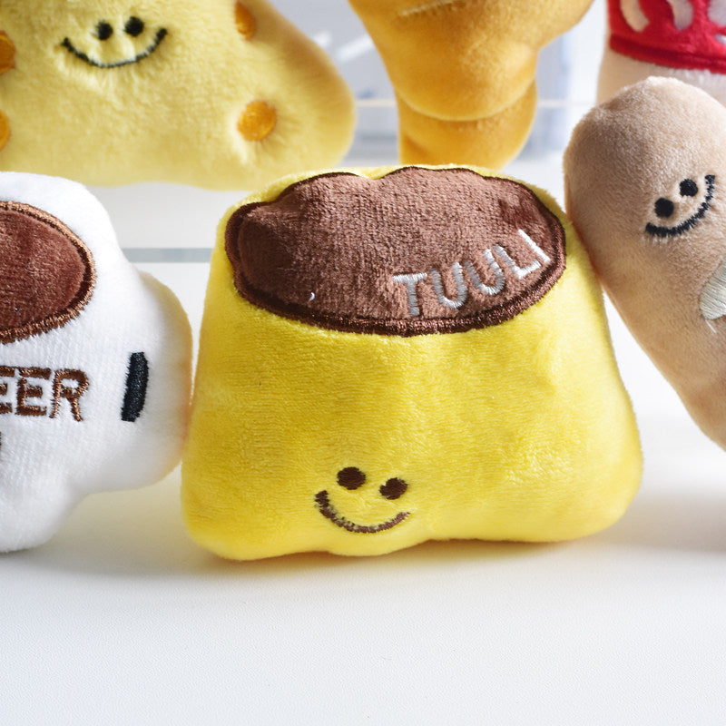 Plush Squeaky Dog Toy – Interactive Soft Toy for Dogs