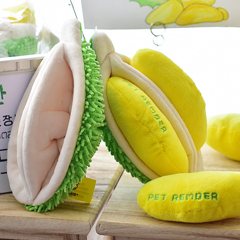 Durian-Shaped Snuffle & Treat Hiding Dog Toy