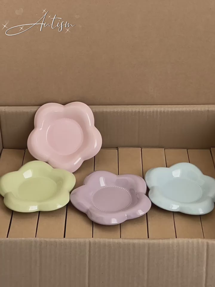 6 Inch Ceramic Pet Plate – Pet Feeding Dish