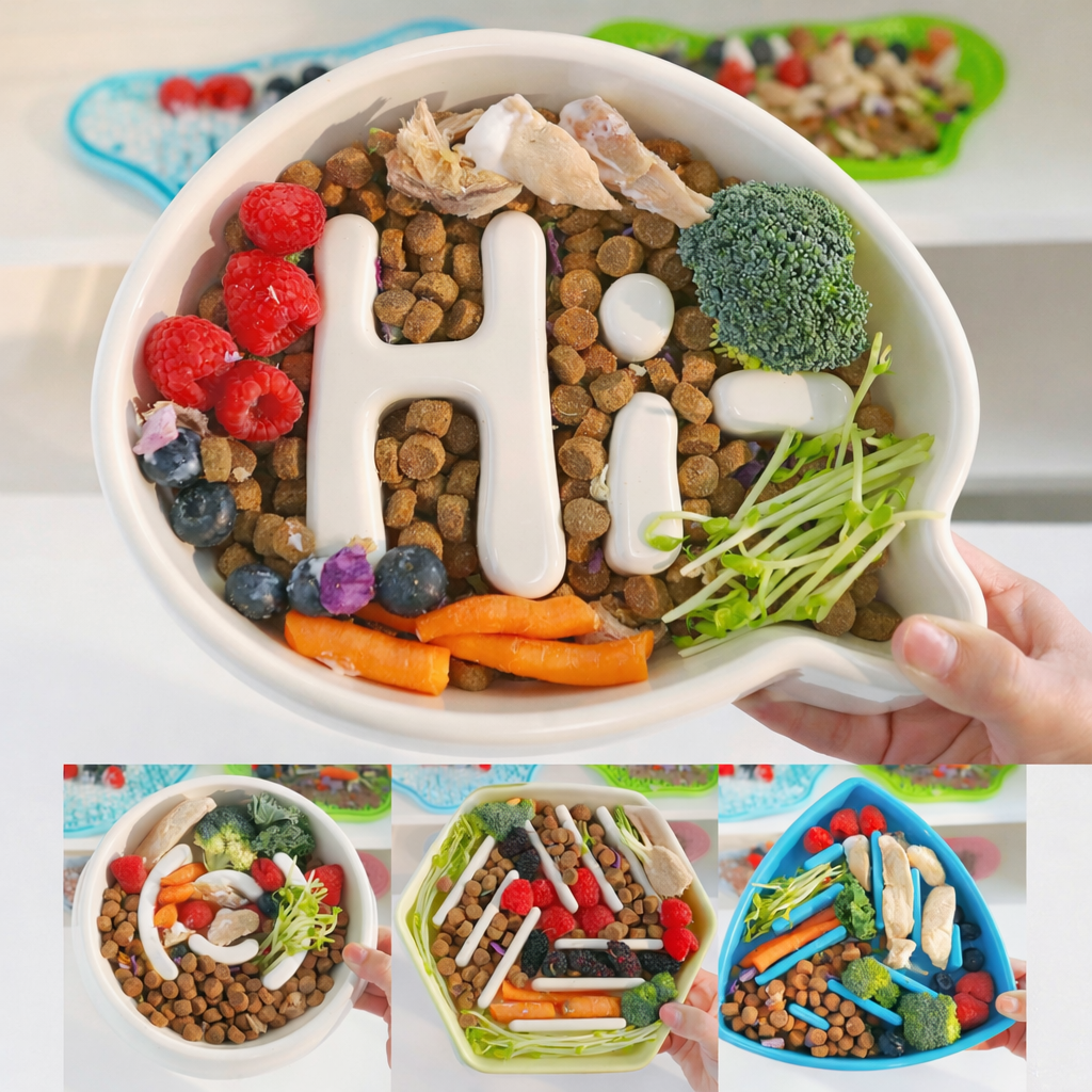 Dog Slow Feeder Bowl – Anti-Choking Slow Feeding & Enrichment Bowl for Medium & Large Dogs