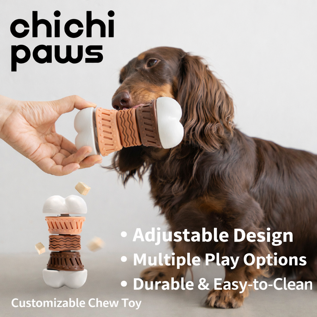 Interactive Dog Treat Dispensing Toy – Snuffle, Chew & Enrichment Puzzle Toy