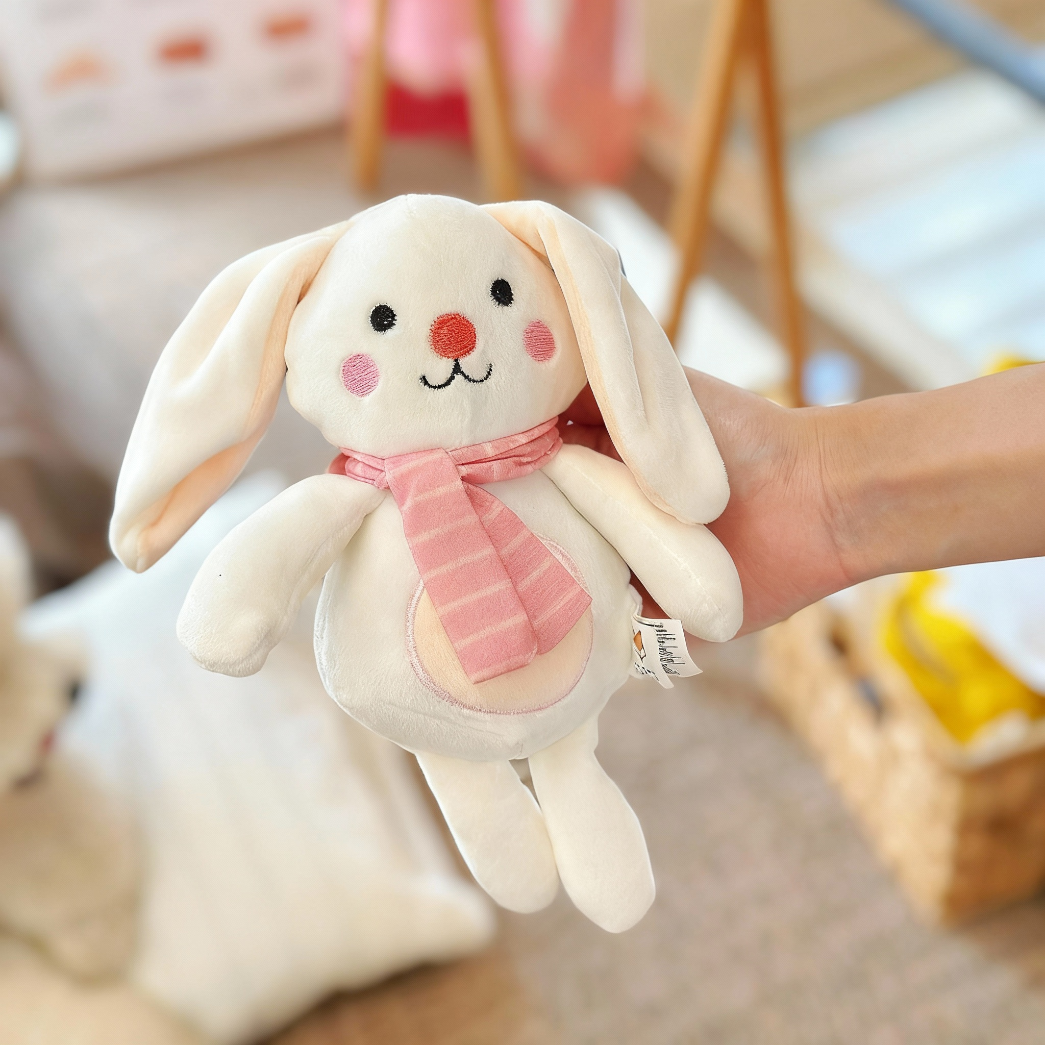 Squeaky Dog Toy with Soft Skin-Friendly Fabric