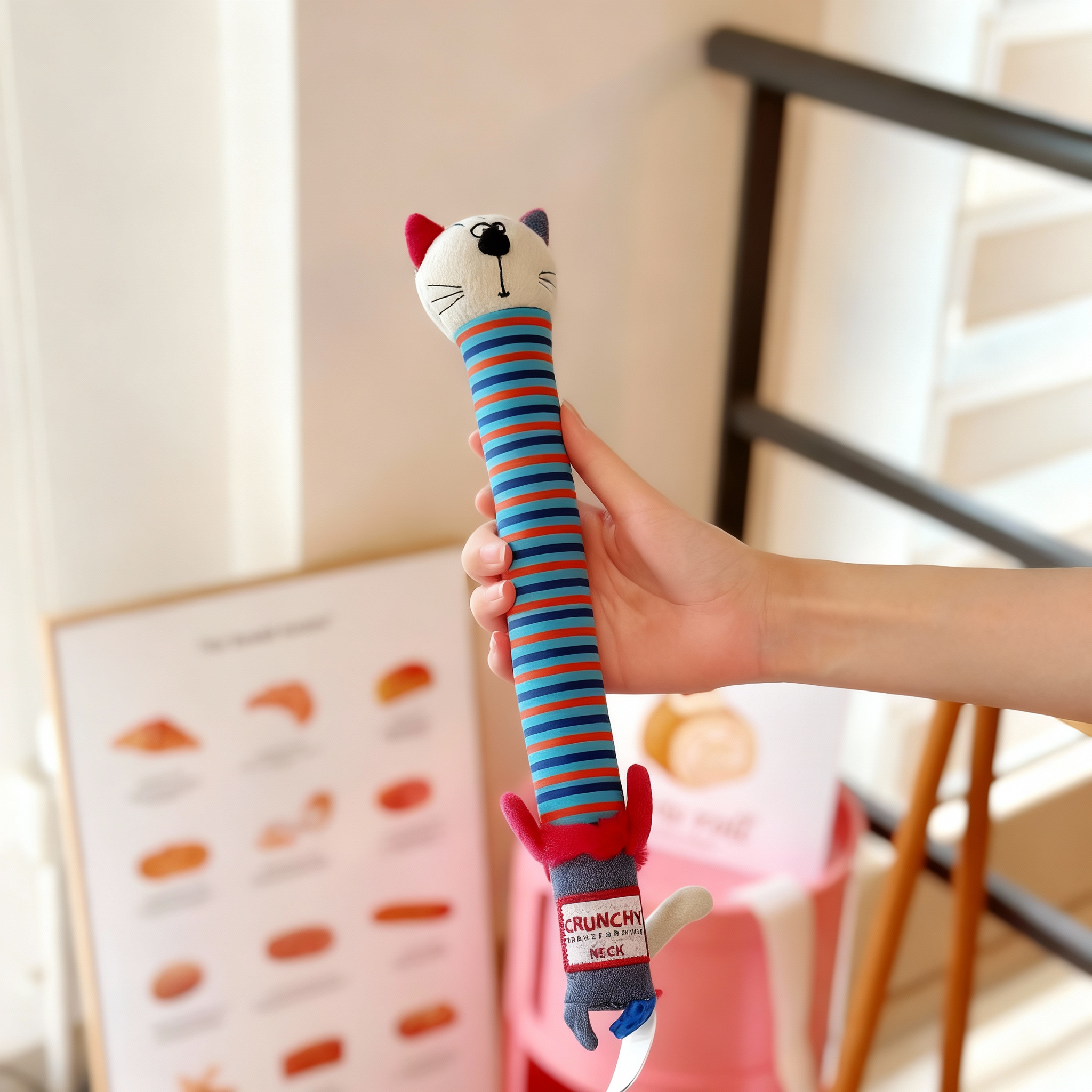 Squeaky Tug Toy for Puppies – Interactive Dog Toy